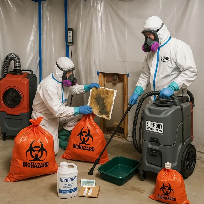 Contaminated Water Handling Protocols process in Fayette County, OH